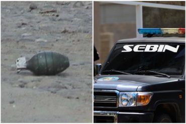 ¡VÉALO! El momento en que el Sebin retiró con cautela una granada sin estallar en El Cementerio (+Video)