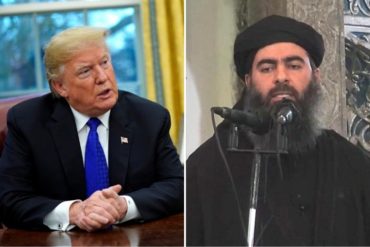 ¡SIN PELOS EN LA LENGUA! Donald Trump: “Abu Bakr Al Baghdadi murió como un cobarde, intentando huir por un túnel” (+Video)