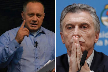 ¡LE CONTAMOS! Diosdado Cabello exigió que se “aclare” el supuesto plan del expresidente argentino Mauricio Macri de “invadir Venezuela” (+Video)