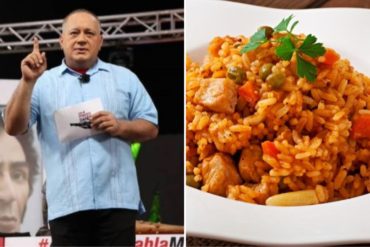 ¡AUNQUE USTED NO LO CREA! La absurda comparación de Diosdado Cabello: “Unas elecciones sin el PSUV es como un arroz con pollo, sin pollo»