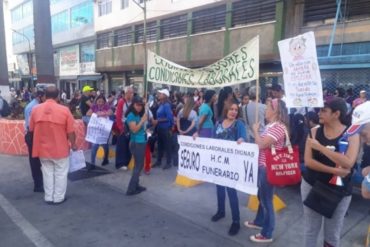 ¡RESTEADOS! Por segundo día consecutivo docentes en Los Teques se unen al paro de educadores