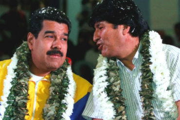 ¡QUÉ CÍNICO! Maduro revela que ha estado en contacto con Evo Morales y niega fraude en Bolivia (dice que a su «amiguito» le quieren dar un golpe)