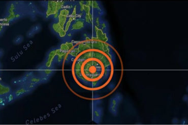 ¡ÚLTIMA HORA! Al menos 5 muertos y 70 heridos por sismo de magnitud 6,6 al sur Filipinas