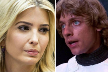 ¡LA ESTALLARON! Ivanka Trump usa una famosa frase de ‘Star Wars’, pero Luke Skywalker no la perdonó (+Otras reacciones)