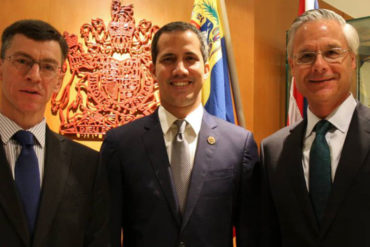 ¡SEPA! Guaidó se reunió con representante para América del Sur de la Cancillería británica