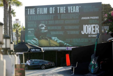 ¡SEPA! Aumenta seguridad ante estreno de ‘Joker’ en cines de EEUU