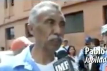 ¡TERRIBLE! El miserable monto que cobró un trabajador jubilado de Corpoelec luego de 28 años de servicio (+Video)