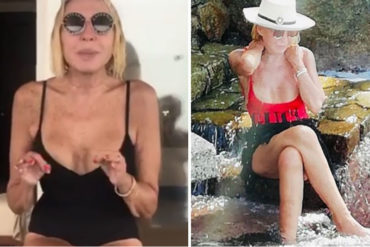 ¡MÍRELA! Laura Bozzo alborotó las redes tras mostrar su figura en traje de baño (+Fotos +Video)