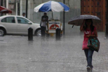 ¡OÍDO AL TAMBOR! Alertan fuertes lluvias durante las próximas 24 a 48 horas en los estados Bolívar, Falcón, Lara, Trujillo y Zulia