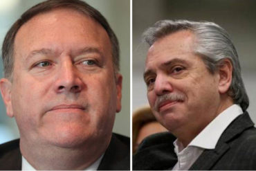 ¡SEPA! Lo que dice Pompeo sobre la victoria de Alberto Fernández en Argentina: “Esperamos continuar la cooperación bilateral”