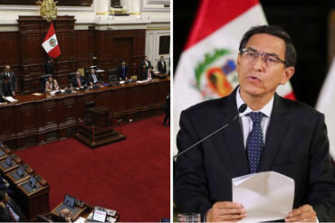 ¡ENTÉRESE! Congreso de Perú suspende a Martín Vizcarra del cargo de presidente (Nombran a nueva líder interina)