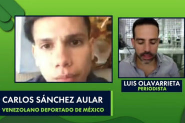 ¡ATERRADOR! “Querían desaparecerme”: El dramático testimonio de un venezolano deportado de México (fue torturado junto a otros 70 ciudadanos) (+Video)