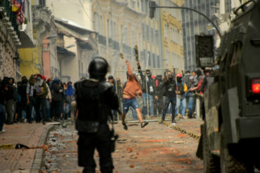 ¡TOMA NOTA, NICO! El Gobierno de Ecuador se disculpa por el uso de gases lacrimógenos en universidades que acogen a indígenas