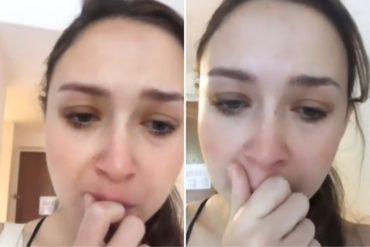 ¡MÍRELA! Actriz venezolana rompe en llanto y revela que sufre de serios ataques de ansiedad: “Por favor, no me juzguen” (+Video)