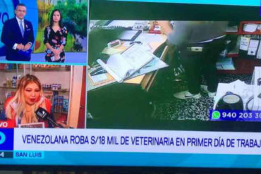 ¡UN ABUSO! Acusan falsamente a una venezolana de robar 5.000 dólares de una tienda en Perú (quien la señaló ahora enfrenta un proceso por estafa)