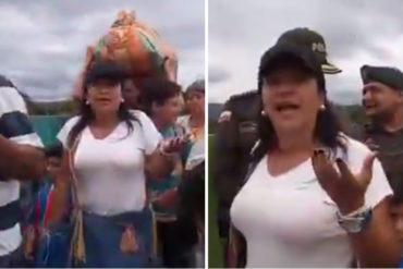 ¡DE FRENTE! «Que vengan a ayudar, no nada más a mirar»: El pedido de una venezolana a Borrell y Trujillo en la frontera (+Video)