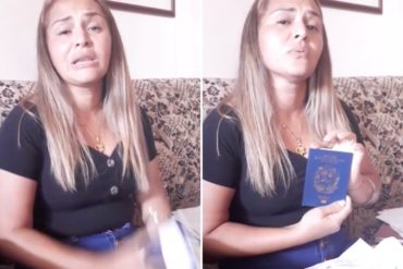 ¡MUY DURO! Venezolana retenida en aeropuerto de México: Funcionaria le dijo a mi esposo que si le daba 2800 dólares me dejaba pasar (+Video)