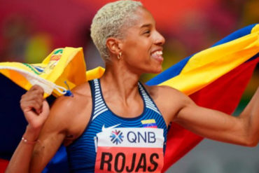 ¡GRANDE! Yulimar Rojas «coqueteó» con el récord mundial y logró oro en el Mundial de Atletismo de Doha (+Video)