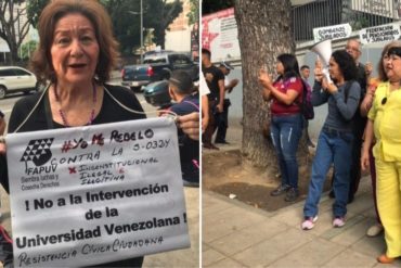 ¡ATENCIÓN! Docentes venezolanos protestan en Caracas este #20Nov por la crisis educativa