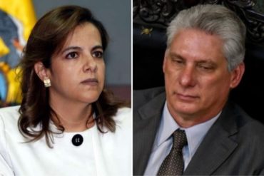 ¡ENTÉRESE! Ecuador concluyó convenio con Díaz-Canel y no recibirá a más médicos cubanos