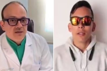 ¡LAMENTABLE! Médico de Rufo Chacón explicó detalles del tratamiento que recibirá el joven en España: Por ahora no podrá recuperar su visión (+Video)