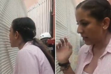 ¡SIN TAPUJO! Rafaela Requesens a un piquete de la GNB: “Los estudiantes salieron por ustedes aunque ese uniforme que tienen representan represión” (+Video)