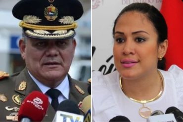 ¡QUÉ ABUSO! Un mayor general del Ejército ordenó echar a Laidy Gómez del Ministerio de Alimentación