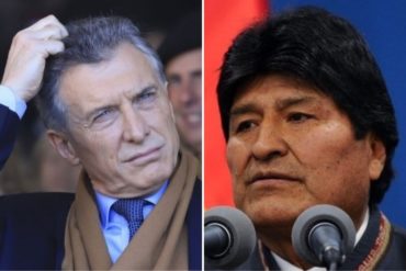 ¡CLARITO! Macri negó haberle ofrecido asilo político a Evo Morales tras su renuncia