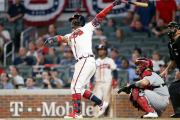 ¡GRANDE! Ronald Acuña es el único venezolano en conseguir un Bate de Plata en la temporada 2019 de MLB