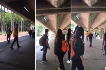 ¡PENDIENTES! Estudiantes denuncian que supuestos «grupos violentos» ligados al régimen recorren los pasillos de la UCV  (+Video)