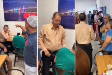 ¡FRONTAL! El escrache que le hicieron al expresidente de CVG-Bauxilum en Miami (+Video)