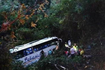 ¡TRÁGICO! Bus lleno de venezolanos que venía de Ecuador cayó a un abismo en Colombia: Falleció niña de 8 años