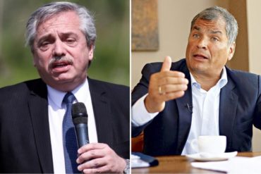 ¡PENDIENTES! El encuentro entre Alberto Fernández y Rafael Correa este #5Nov que promete generar polémica