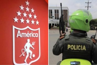 ¡BOCHORNOSO! Hinchas del América de Cali tuvieron violenta pelea con venezolanos en Colombia (Terminó con disparos y heridos)