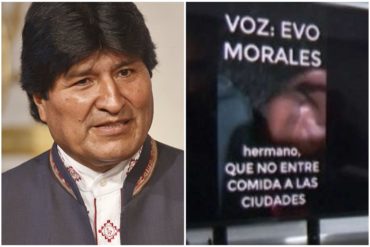 ¡CONSPIRADOR! “Que no entre comida a las ciudades”: la orden que dio Evo Morales en presunto audio filtrado (+Video)