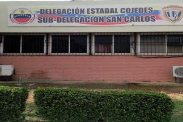 ¡SEPA! Reportan que un preso falleció por tuberculosis en sede del Cicpc de San Carlos (+ Portaba VIH + otros detalles)