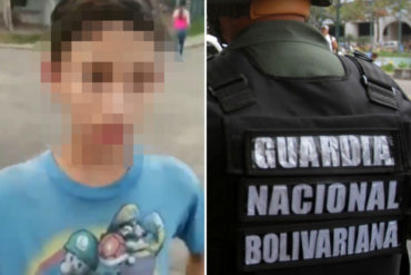 ¡ATROZ! “Me electrocutó”: Niño de 11 años denuncia abusos y torturas que sufrió por parte de un teniente de la GNB (+Video)