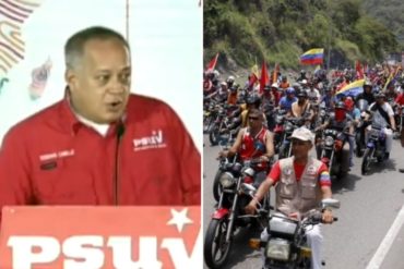 ¿AMENAZANTE? Diosdado sigue nervioso por lo de Bolivia y ratifica que los colectivos saldrán a defender a la «revolución bolivariana» (+Video)