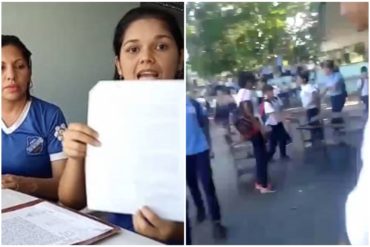 ¡INEXPLICABLE! Despiden a 23 docentes por no aceptar a “director” con supuestos antecedentes penales y así reaccionaron los alumnos (+Videos)