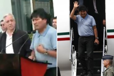 ¡ASÍ LO DIJO! Evo Morales denuncia desde México que un militar recibió una oferta de 50.000 dólares a cambio de entregarlo