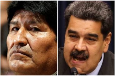 ¡SOLTÓ EL DATO! Maduro dice que se está preparando el regreso de Evo Morales a Bolivia