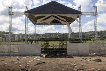 ¡LAMENTABLE! De impacto: Las fotos que muestran lo que quedó después del concierto de Neutro Shorty en Parque del Este