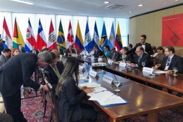 ¡PREOCUPADOS! Grupo de Lima condenó uso de las fuerzas de seguridad del Estado para impedir sesión de la AN venezolana