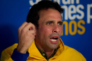 ¡CONTUNDENTE! Capriles sobre hechos de corrupción que involucran a diputados: “Que los señalados rindan cuentas al país”