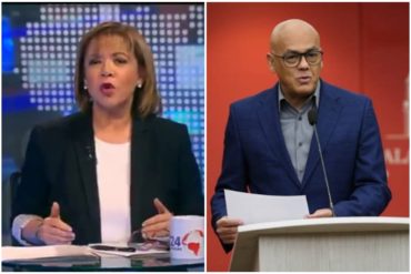 ¡SE LAS CANTÓ! Así zapateó Idania Chirinos a Jorge Rodríguez: Lo que le molesta es que podamos preguntar con libertad (+Video)