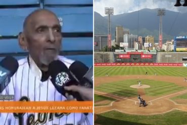 ¡INJUSTO! El emblemático Lezama de los Leones del Caracas le exige al régimen el pago de sus prestaciones: “No estoy mendigando, pido justicia” (+Video)