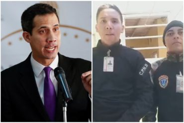 ¡VÉALO! Funcionarios sublevados de la PNB y del Cicpc instan a Guaidó a declarar “permanente” la convocatoria del 16-N: “Hasta que cese la usurpación” (+Video)