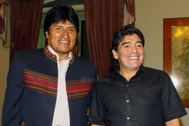 ¡LE CONTAMOS! El lamento de Maradona por la renuncia de Evo Morales no podía faltar: Fue un golpe de Estado orquestado