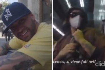 ¡VÉALO! Nacho viajó en el Metro de Caracas, ofreció un “miniconcierto” y regaló franelas a los usuarios del sistema de transporte (+Video)