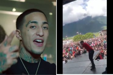 ¡UN VERDADERO INFIERNO! Nuevo video revela el caos que se armó tras la cancelación del concierto de Neutro Shorty en Parque del Este (+Video +botellas al aire)